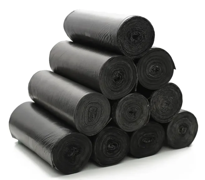 Fully automatic 2 lines coreless star seal, flat seal garbage bag roll making machine trash bin bag machine