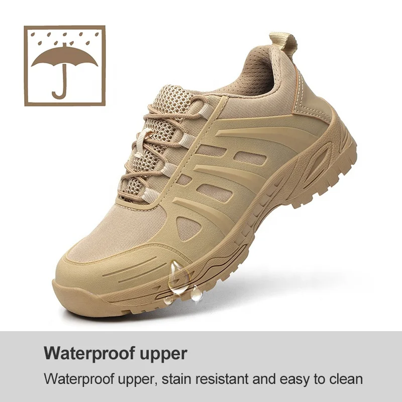 Новые ботинки с защитой от ударов и ударов, легкие дышащие повседневные ботинки