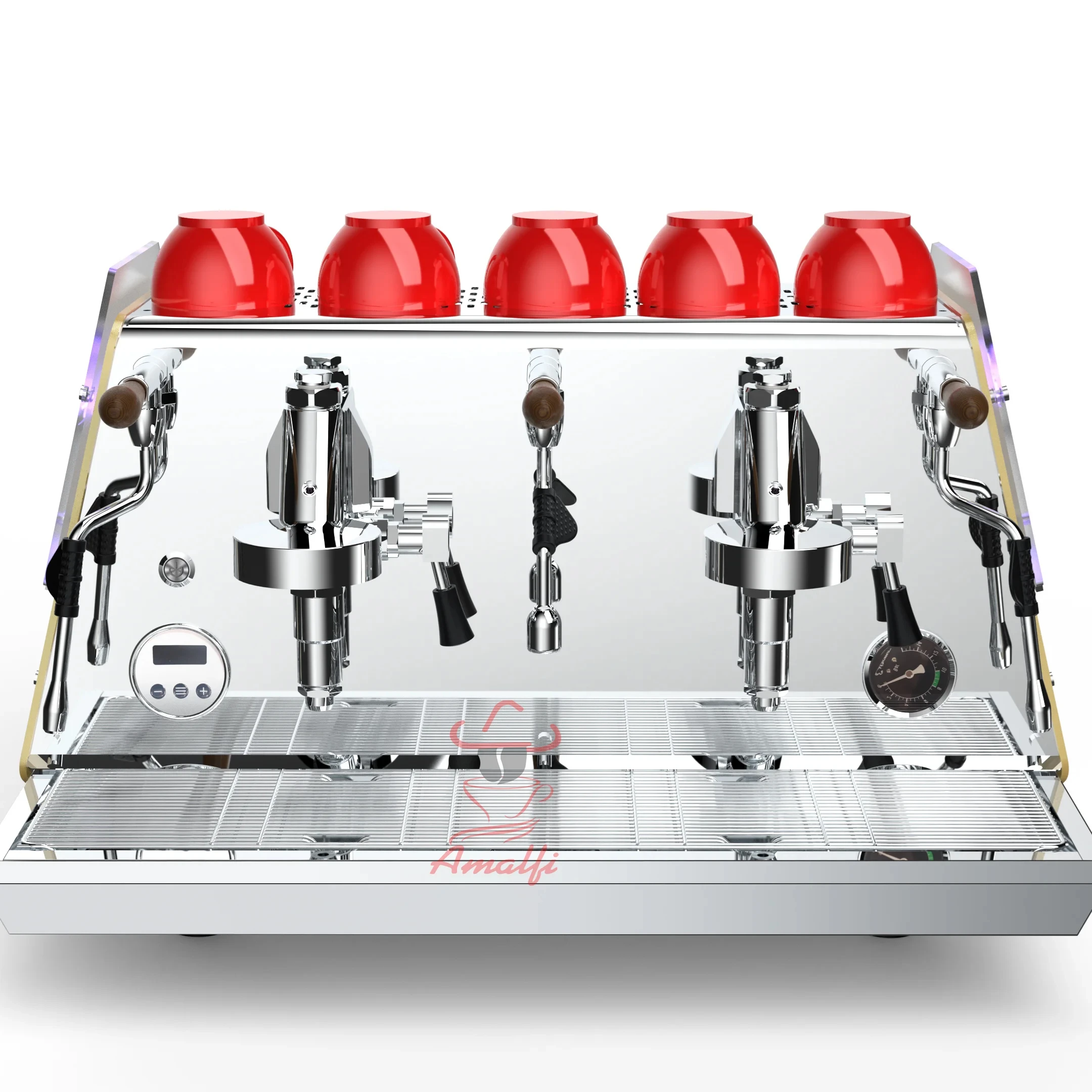 China Manufacturer Two Group E61 Brew Head Espresso Machine Professional