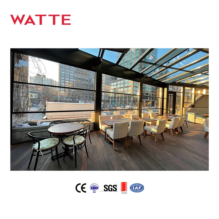 Specialist Manufacturer Motorized Guillotine Window System Lifting Window