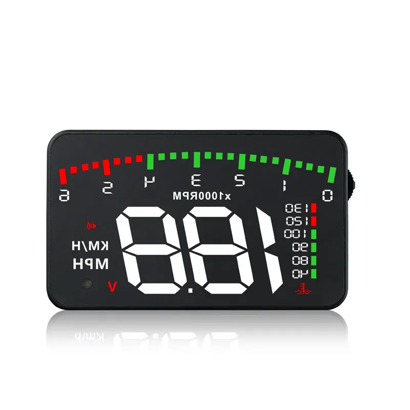 A900 Car Display HUD Head Up Display Obd RPM Meter Car Universal HD Speed Projector