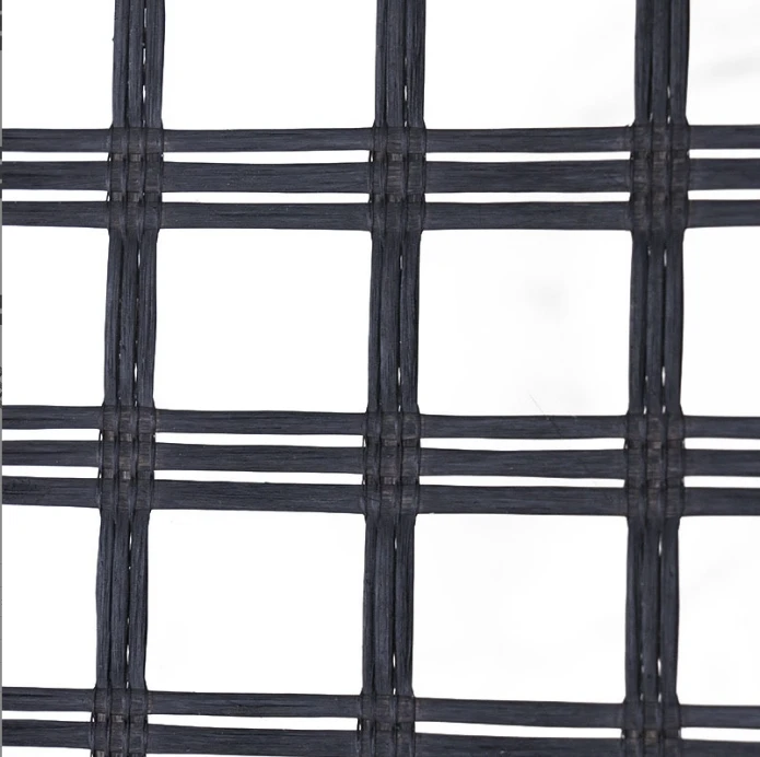 Bitumen Coating Road Paving Material Fiberglass Geogrid asphalt reinforcement fiberglass geogrid factory