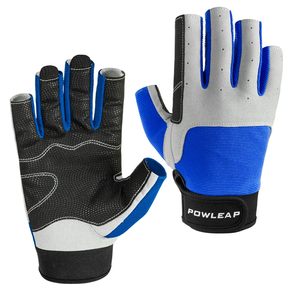 2025 Wholesale Anti-Slip Kayaking Gloves Comfortable Yachting Gloves Quick Drying Water Sports Gloves