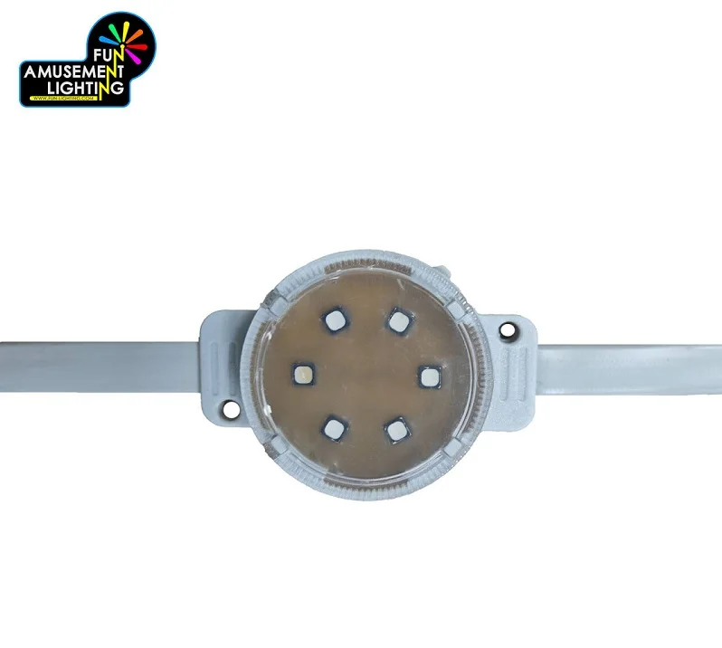 Высокая яркость здания пейзаж Rgb 5 см 24 В прозрачный точечный источник света Светодиодный свет для украшения