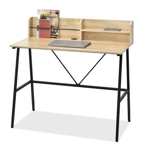 Home Office Desk with Storage Small Desk Wood Corner Computer Desk Office Furniture Computer Table