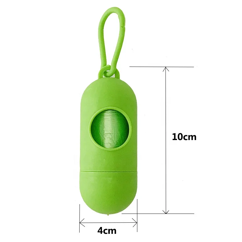 Portable Dog Pet Poop Litter Trash Box Garbage Bag Holder Dog Poop Dispenser Pet Stuff