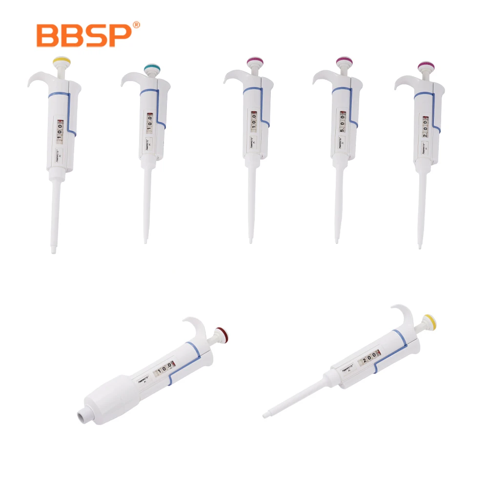 BBSP Digital display 0.1ul to 10ml Fully Autoclavable Pipette micro pipette Single channel Adjustable Volume Pipette