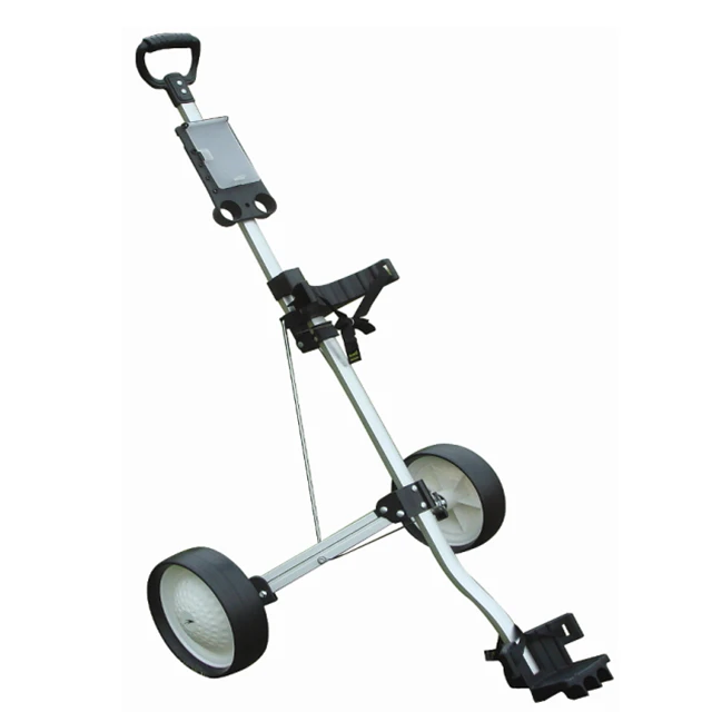 Justin Factory Price Lightweight 2 Wheels Aluminum Alloy Golf Cart Golf Trolley