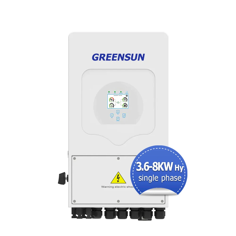 Deye Good Quality 5kw 6kw 8kw Single Phase Hybrid Residential Solar Inverter Low Voltage Battery
