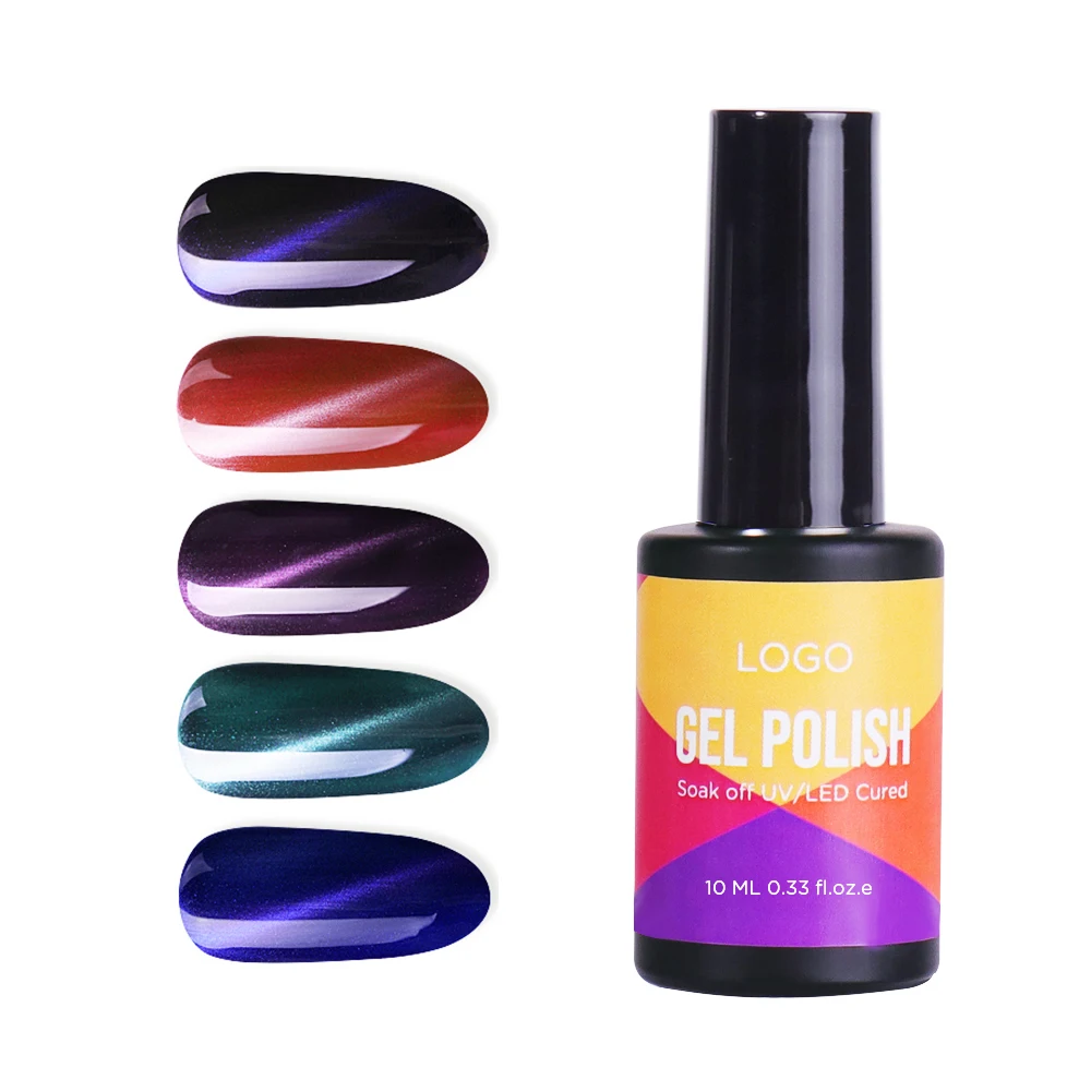 Factory Price Wholesale OEM Shiny 15ml Cat Eye UV Gel Polish