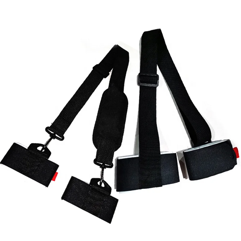 Snowboard hand strap cross-country ski pole single shoulder strap