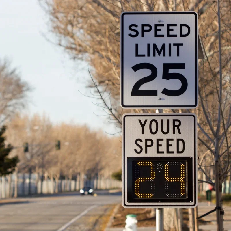 Светодиодный дисплей трафика Программируемый Мобильный пользовательский DIY светодиодный радар знак скорости