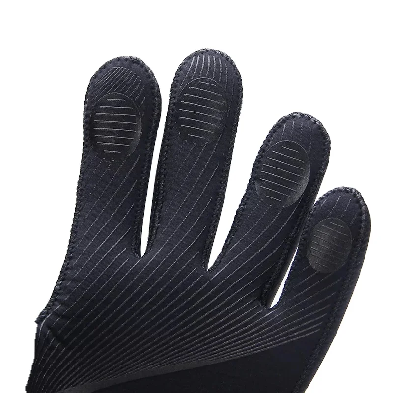 wholesale 5MM warm hand protective winter swimming non-slip, cold and thorn fishing Guantes de buceo diving gloves neoprene