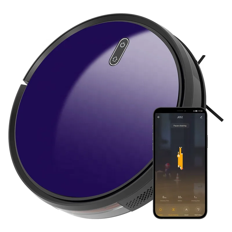 
D4 Remote Control Google Home Vacuum Cleaner Carpet Echo Compati Invisible Wall Smart Vacuum Cleaning Robot 