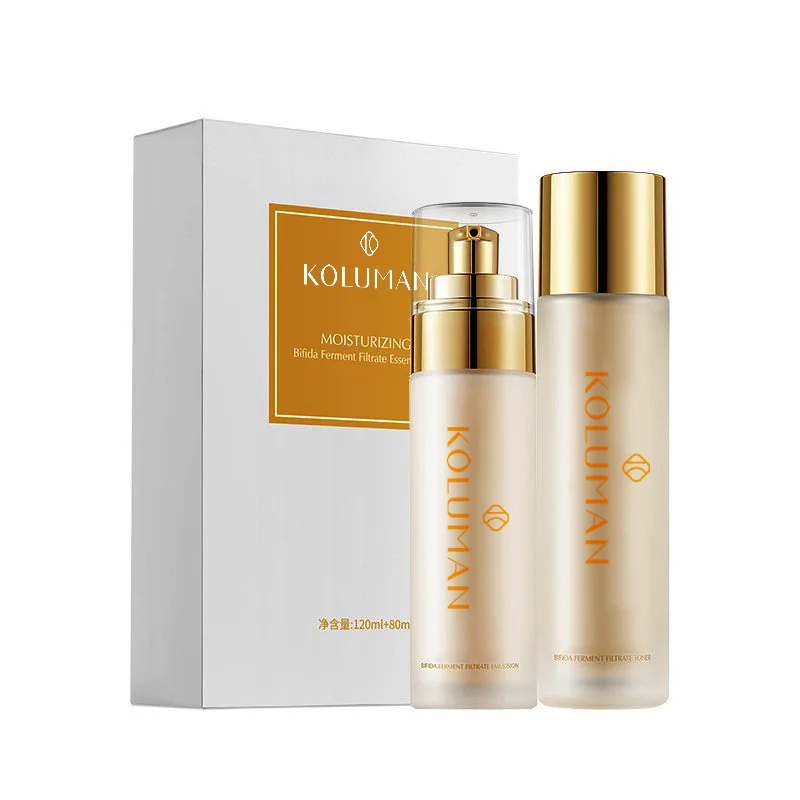 2021 Hot Sale Private Customized toner moisturizing refreshing essence lotion skin care set in Korea