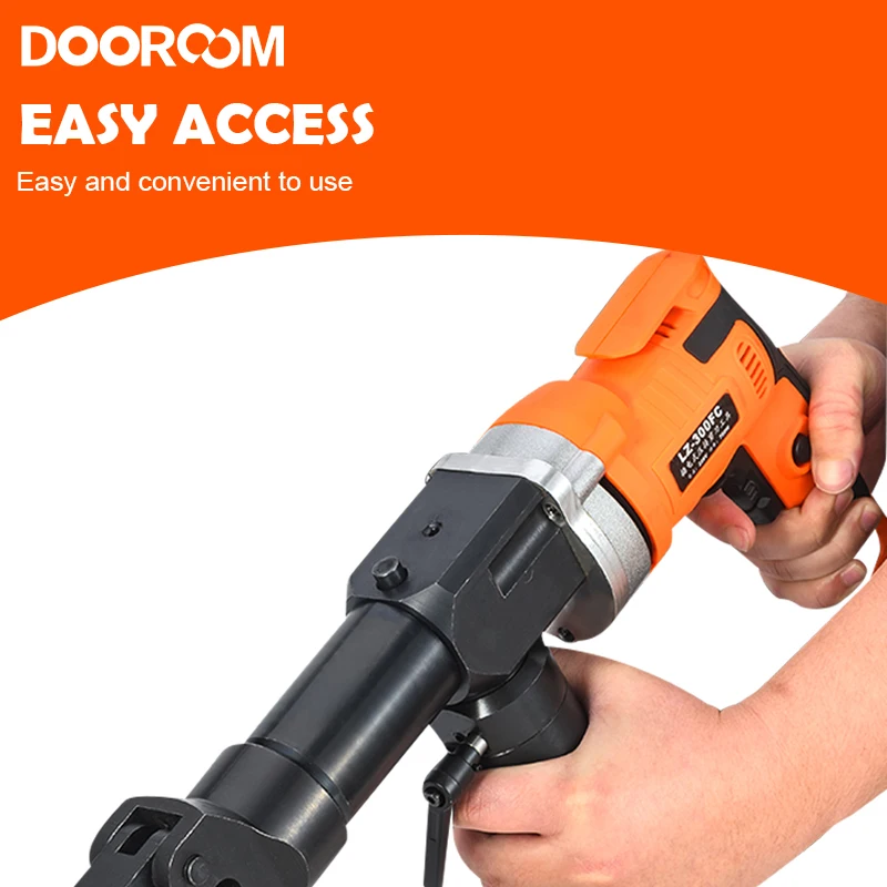 DOOROOM LZ-400H 220V Continuous Power Supply Continuous Work Plug-In Hydraulic Crimping Tool