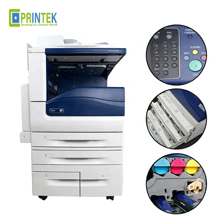 Лазерные принтеры высокого разрешения A3 с широкой цветовой гаммой для Xerox WorkCentre 7855 копировальные машины цены