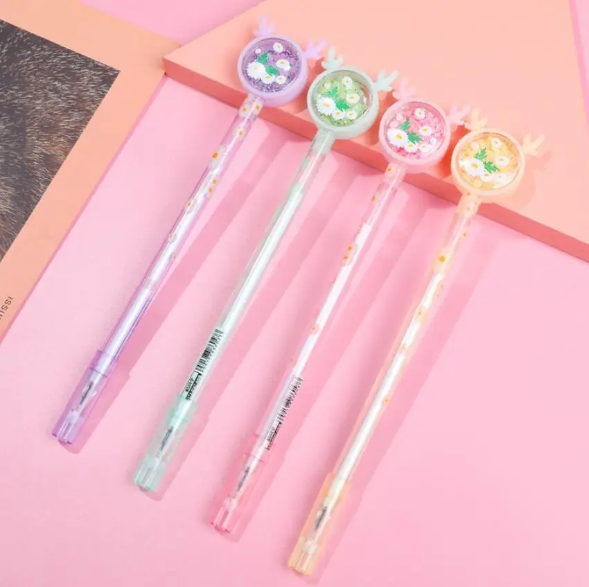 2022 дешевые оптовая продажа милые Канцтовары с героями мультфильмов милая гелевая ручка для