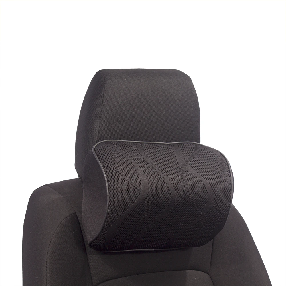 SJ-NP48 пена с эффектом памяти автомобиль Шейная подушка для путешествий изготовленным на заказ логосом подголовник подушка