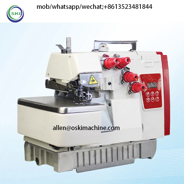 Super High-speed 747 Overlock Industrial Sewing Machine Second Hand Sewing Machine Used T-shirt overlock
