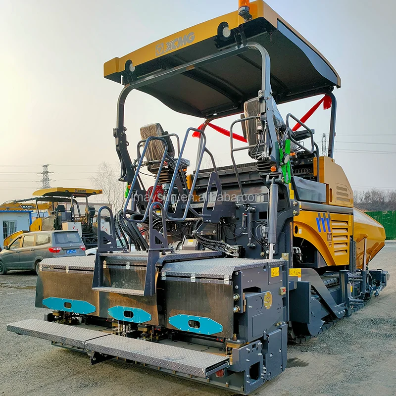 Road paving 2~10cm thickness stepless speed change asphalt concrete paver mini asphalt pave