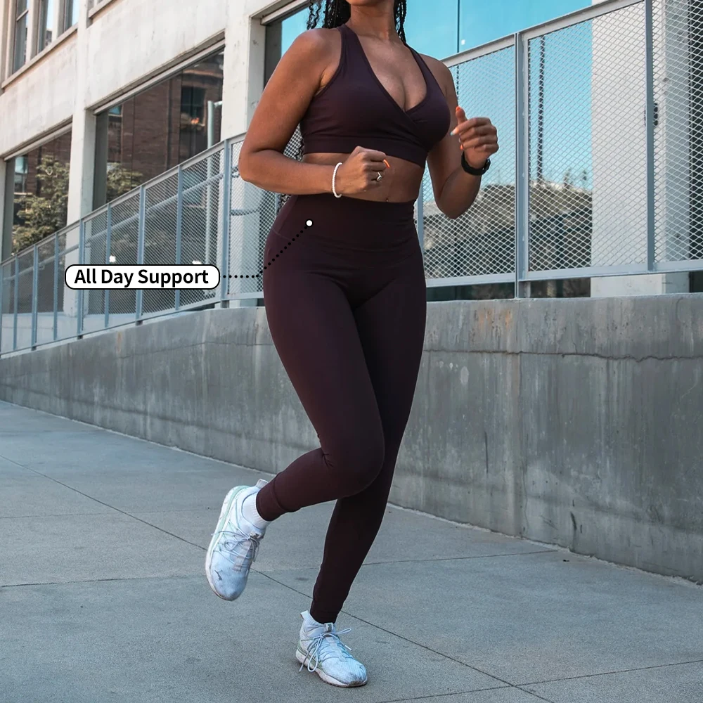 MIQI Custom Soft High Waisted Tight Yoga Leggings Workout Clothings Gym Fitness Leggings Womens Scrunch Butt Lift Yoga Pants