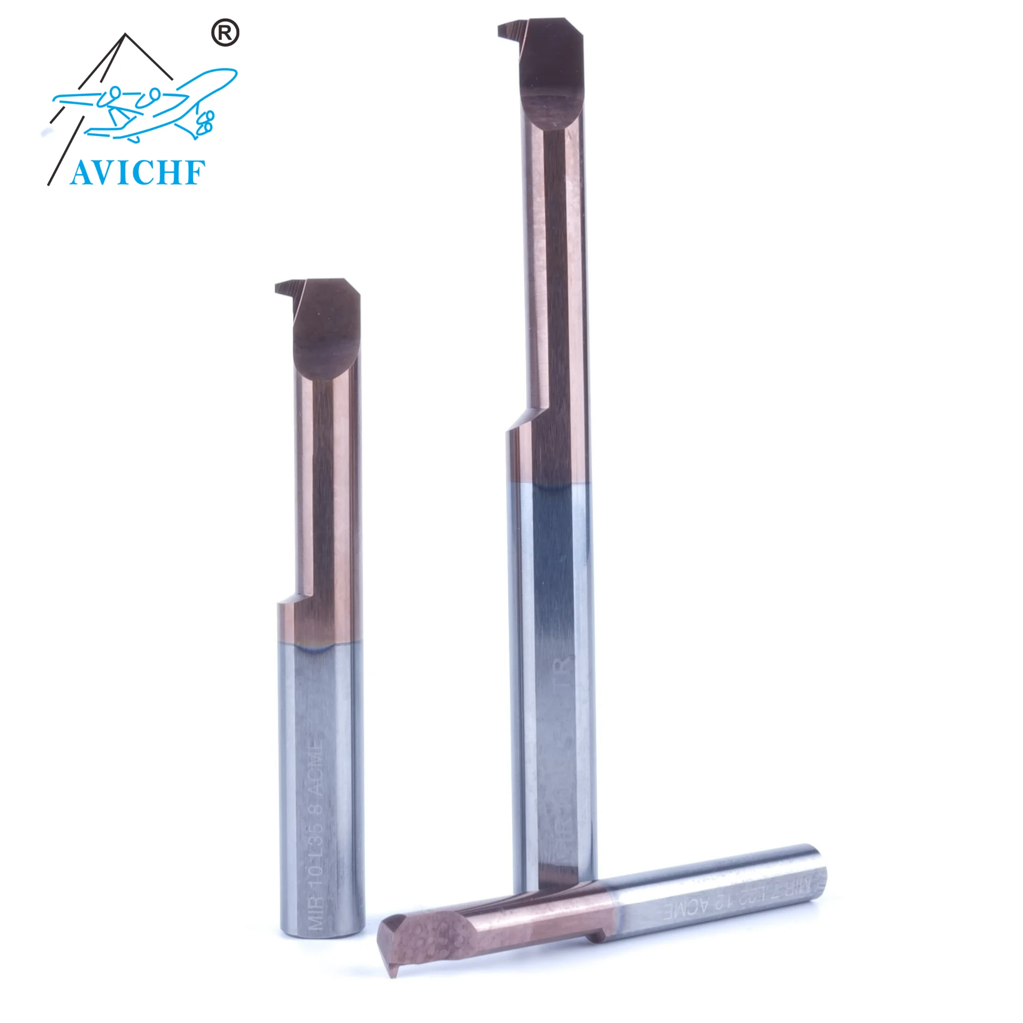 Высокоточные сверлильные инструменты с малым диаметром AVICHF цельные твердосплавные токарные станки высокопроизводительные MIR