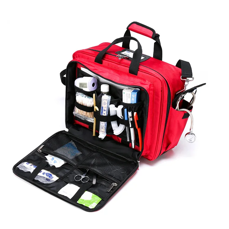 2023 Medical Kit Outdoor Rescue Waterproof Multifunctional First Aid Kit Bag For 2L Oxygen Cylinder Tank Bag