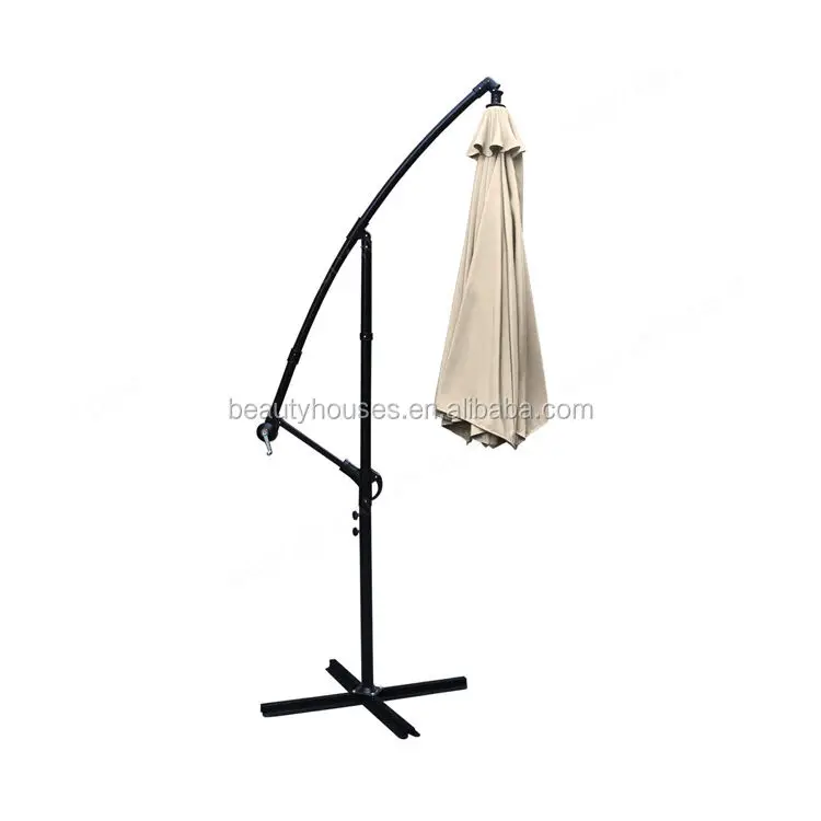 professional factory customizeddurable hotel courtyard garden pool patio aluminum stand outdoor sun umbrella