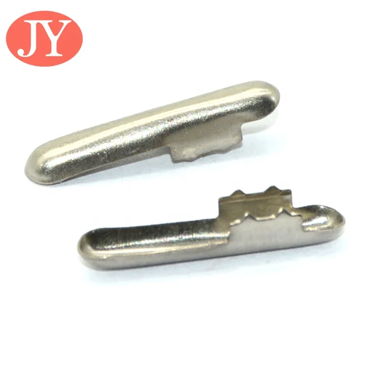 Silver plating elastic cord barb bungee metal t tips for mask metal barb