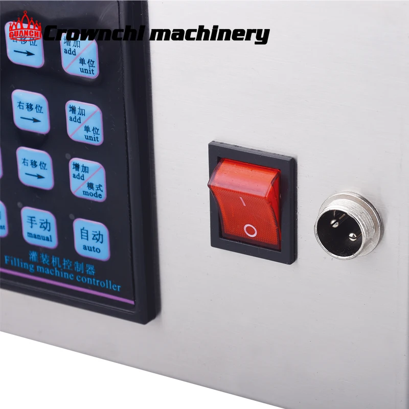 GFK-280 Wholesale Electric Liquid Filling Machine Vial Alcohol Liquid Filler for Wine Bottle Coconut Milk with High Quality