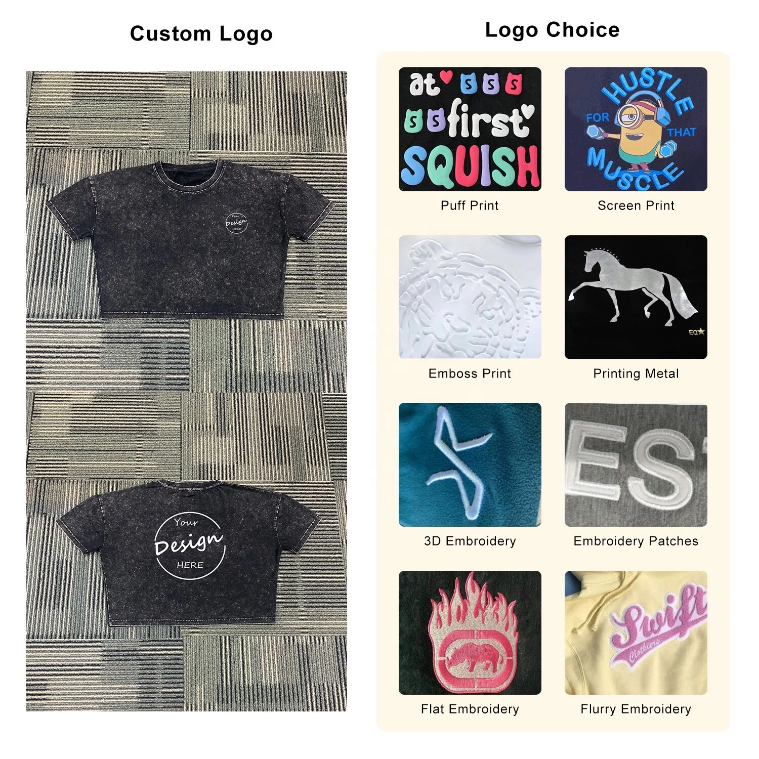 Acid Washed Highstreet Athletic Wholesale Custom Logo Distressed Tee Silk Screen Printing Gym T-shirt Men Crop Top Shirts