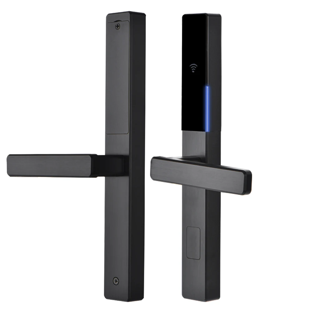 Aluminum alloy Electronic Keyless  App  Smart rfid  hotel Door Lock