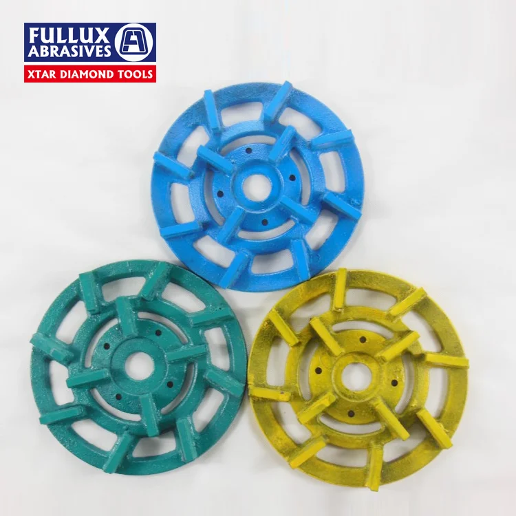 9' 200mm Metal Bond Diamond Grinding Discs For Granite Grinding Automatic Polishing