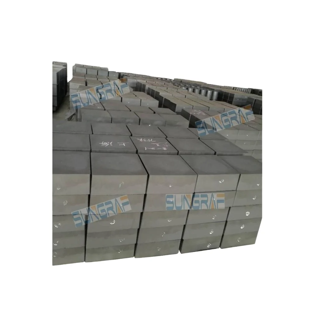 Special graphite block for refractory materials  GSK