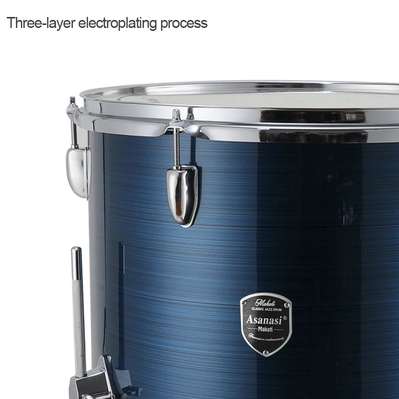 Professional Entry-Level Mini Acoustic Drum Set with Sheepskin Drum Heads for Kids