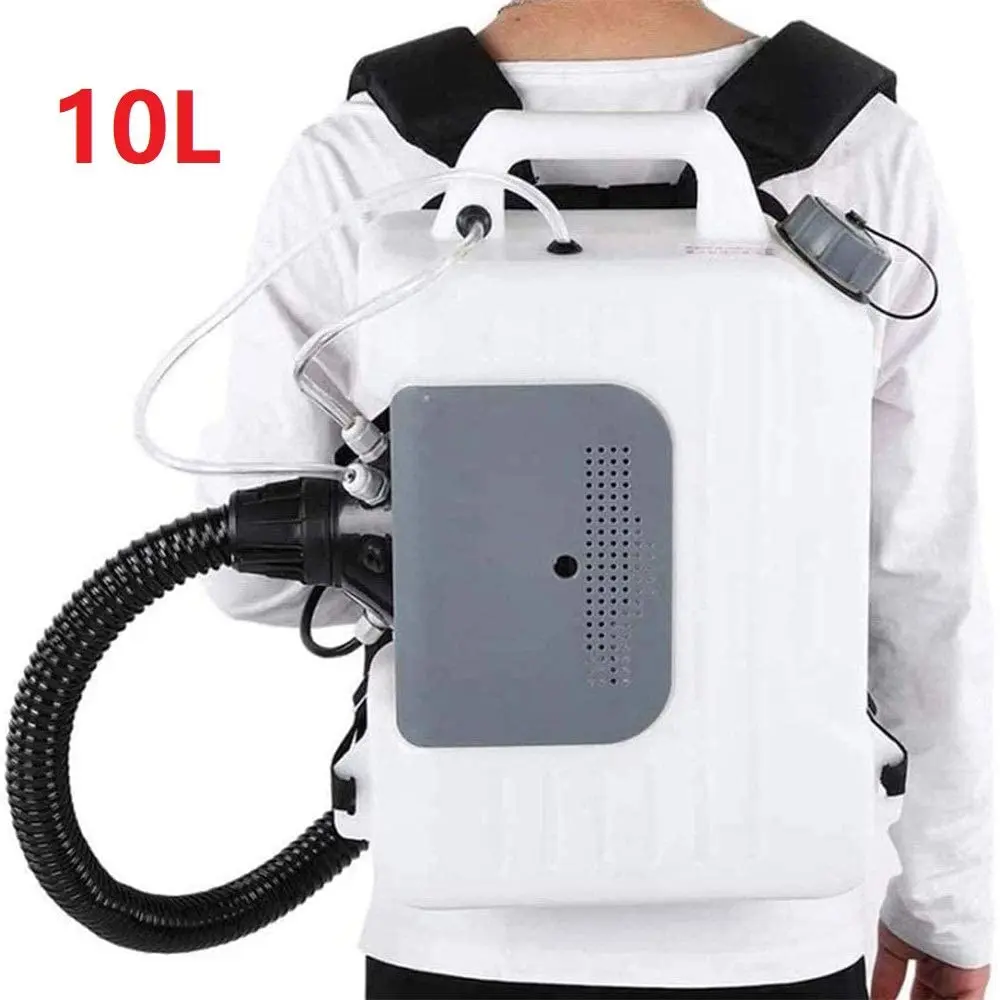 Electric Intelligent Backpack ULV Sanitizer Fogger Machine 10L Backpack Agricultural Sprayer Sanitizing Sprayer Fogger Plastic
