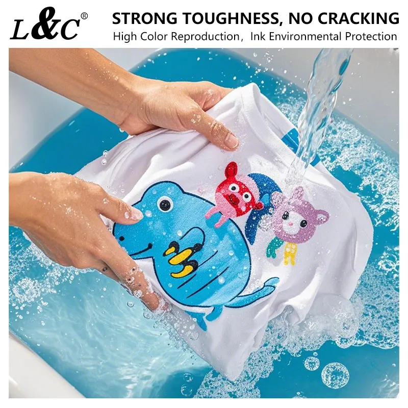 Premium Dtf Textile Transfer Pigment Ink White DTF Ink 1000ML For L805 i3200 L1800 4720 xp600 Digital printing Printer