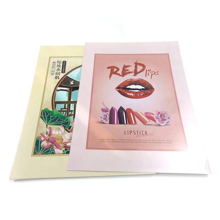 Wholesale Design Full Color Leaflet Flyer Poster Printing Catalogue Magazine Printing Big Card