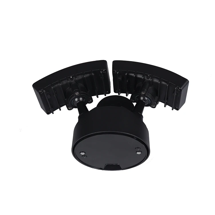 Outdoor Home Double Head IP65 LED Adjustable Garden Wall Detector Motion Sensor Security Lighting for Garage Stairs