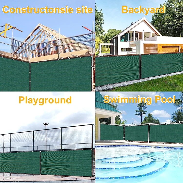 green fence screen privacy/ expandable fence privacy screen for balcony patio/outdoor garden screen