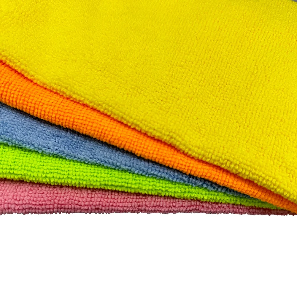 Pack 10 In 40 X 40cm 300gsm Nylon Dish Cloths Cleaning Cloth Towel High Quality