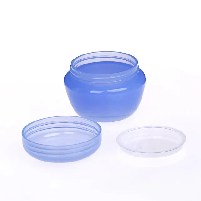 colorful mushroom pp cream jar sample jar 5g 10g 20g 30g cosmetic sample jar