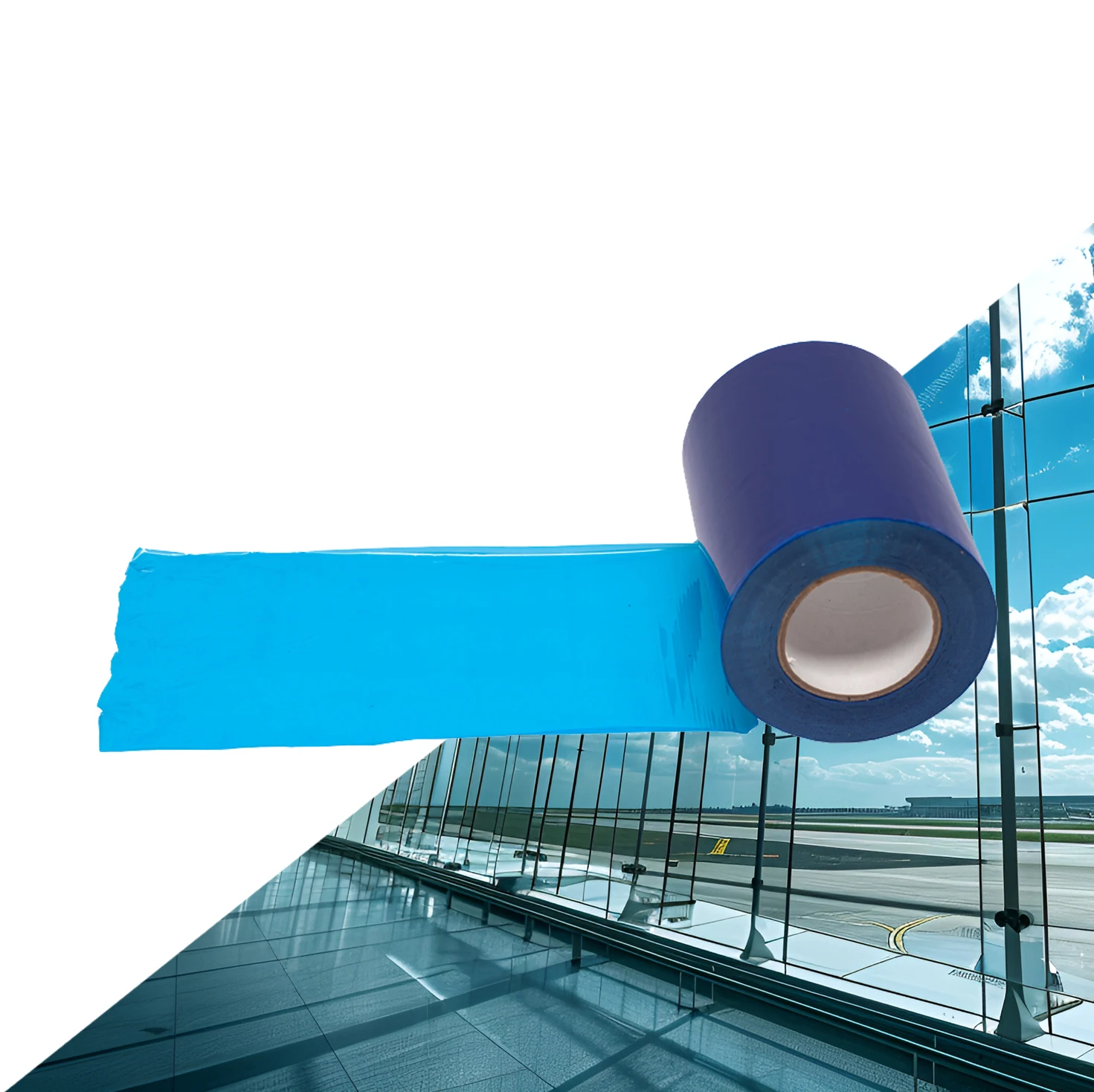 self-adhesive transparent pre cutting tempered glass protective film for prevent scratching