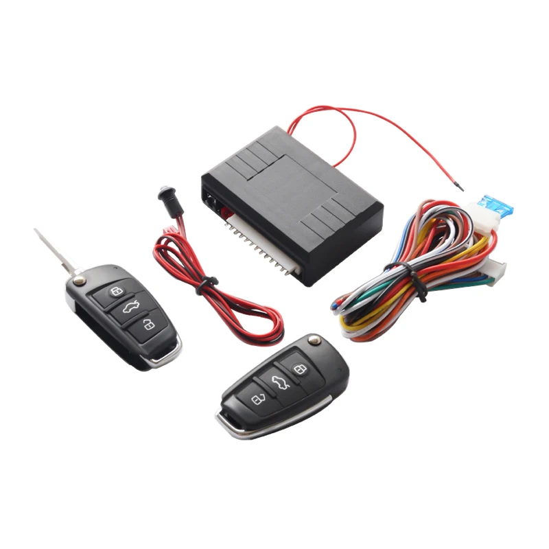 Centralized Lock Keyless Entry System Central Locking Car Alarm Accessories Door Windows Remote Control Trunk Key Universal