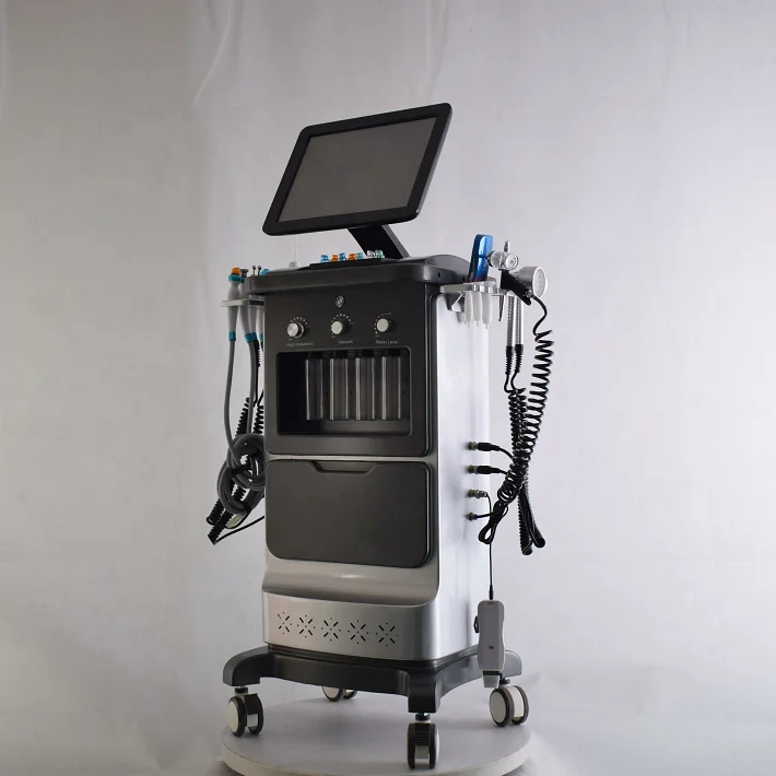 Hydrotherapy water jet peel spa dermabrasion system vacuum facial cleaner Hydra