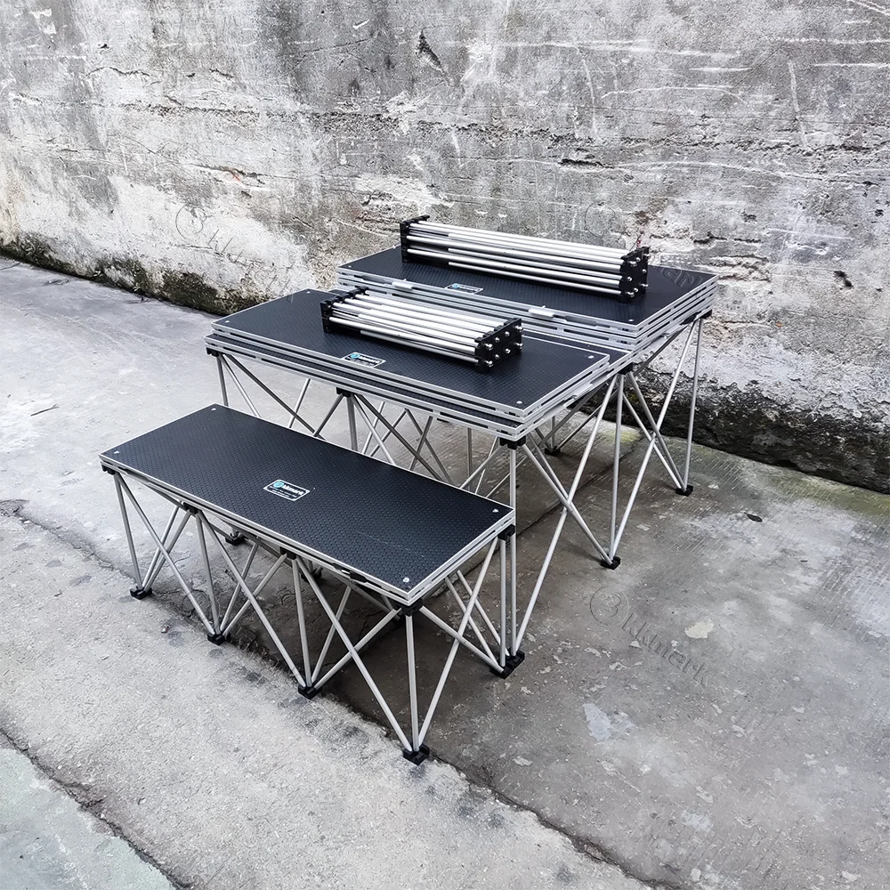 vaylong outdoor indoor portable stage platform podium for music instrument Connecticut Fitness Teacher Gives Fitness Fun a Boost