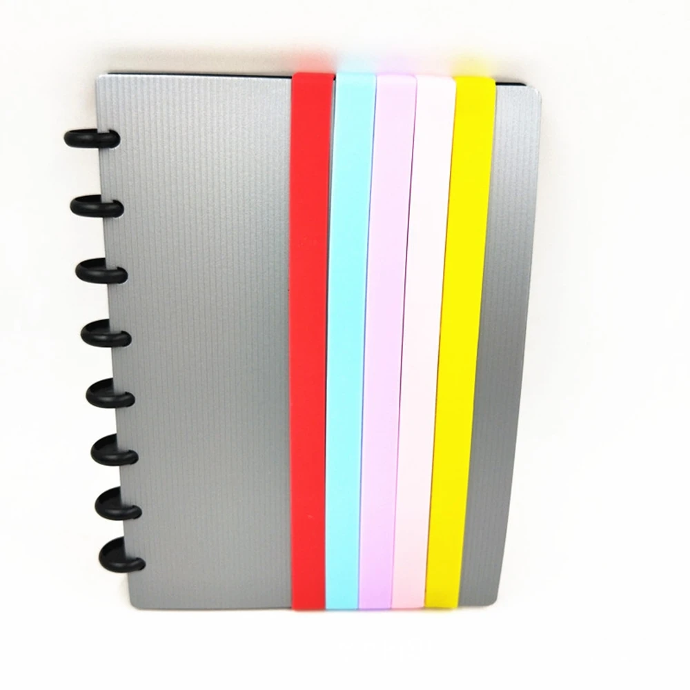 Silicone Rubber Bands Elastic Rubber Wrapping Bands Colored Rubber Bands for Wrapping Notebook Outdoor File Folders Office Home
