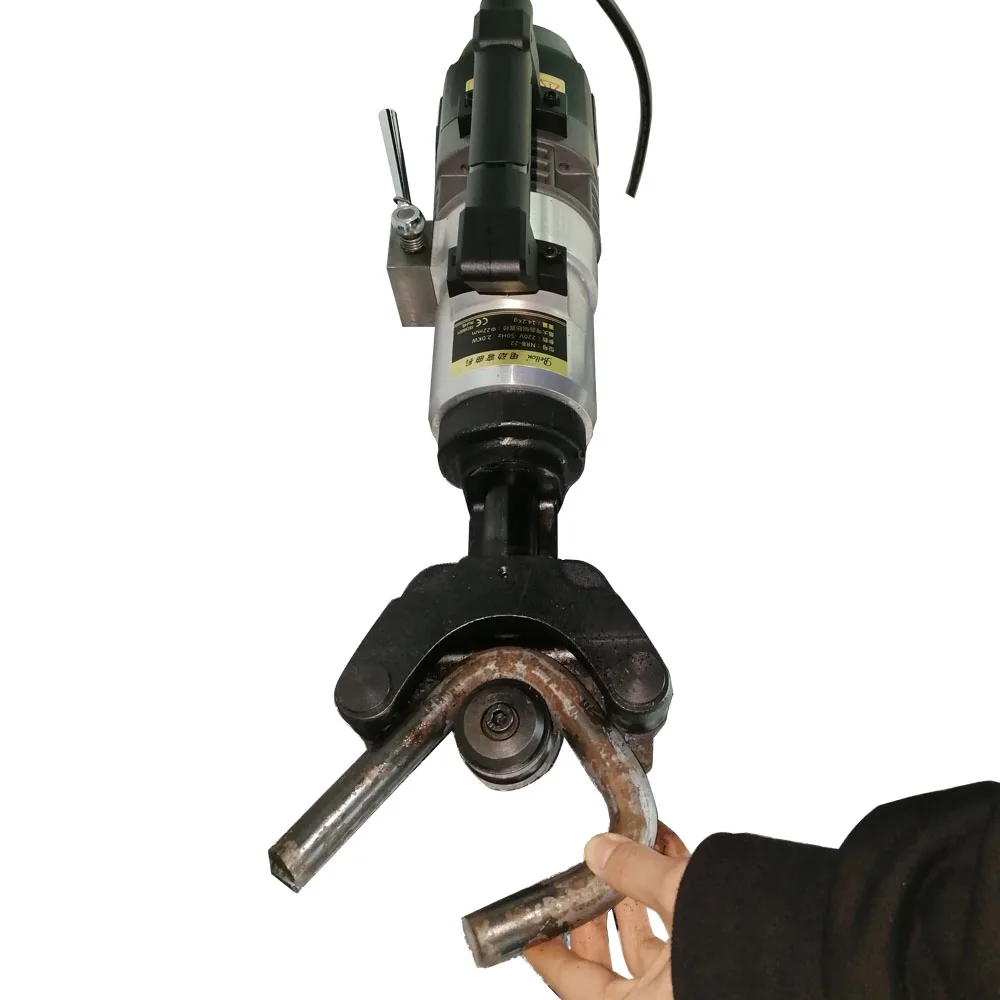 
ODETOOLS One-Piece Hydraulic Brushless Steel Bar Angle Bending Machine Portable Rebar Bender For Construction NRB-25 