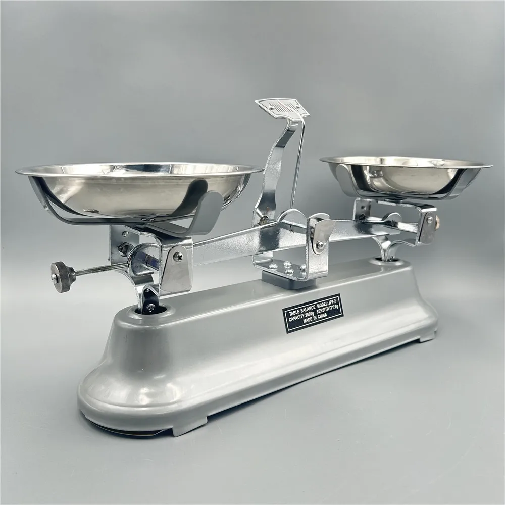 2000g/2g Tray Balance, Counter Balance, Mechanical Scale for Laboratory, School, Education